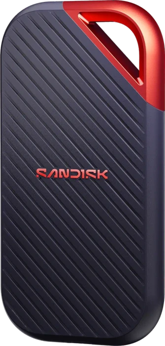 SanDisk Extreme PRO Portable SSD V3, schwarz/orange, 2TB, USB4