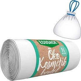Ecosack Öko-Kosmetikbeutel Müllbeutel 5l, 40 Stück