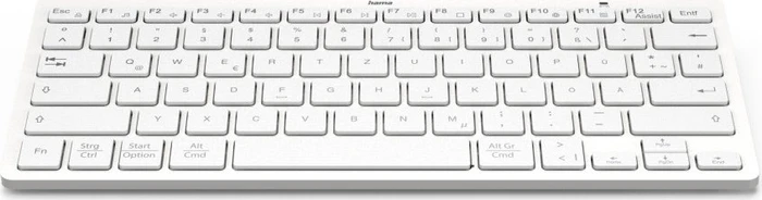 Hama Travel 400 Mini-Tastatur, grau/weiß, Bluetooth, DE