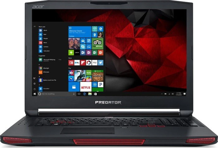 Acer Predator 17X GX-792-70DR, Core i7-7820HK, 64GB RAM, 1.54TB SSD, 1TB HDD, GeForce GTX 1080, DE