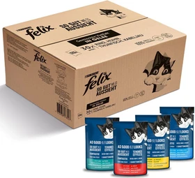 Purina Felix So gut wie es aussieht mit Huhn und Tomate in Gelee, 2.21kg (26x 85g)