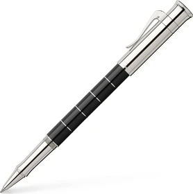 Graf von Faber-Castell Classic Anello Tintenroller (Mine) schwarz/silber