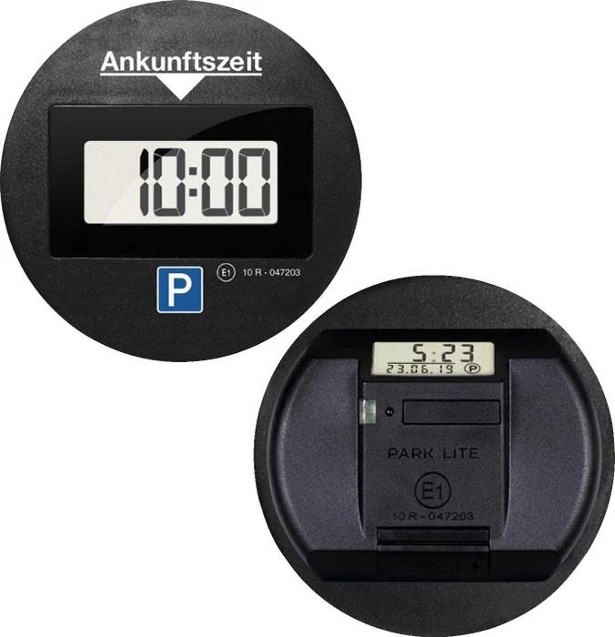 Needit Park Lite One elektronische Parkscheibe schwarz