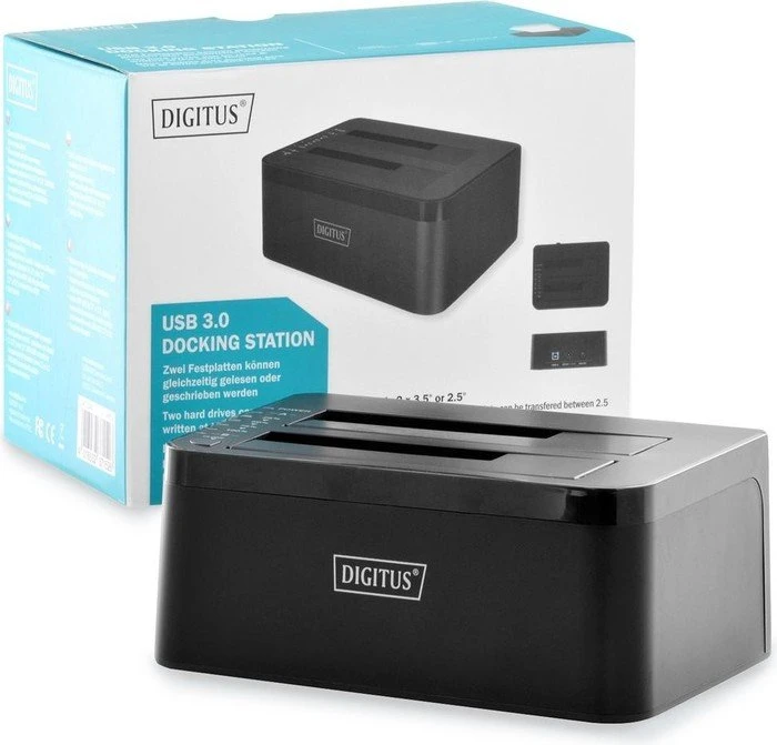 Digitus Duale HDD Docking Station SATA, USB-B 3.0