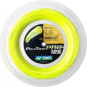 Yonex PolyTour Pro 125 flash yellow, 200m