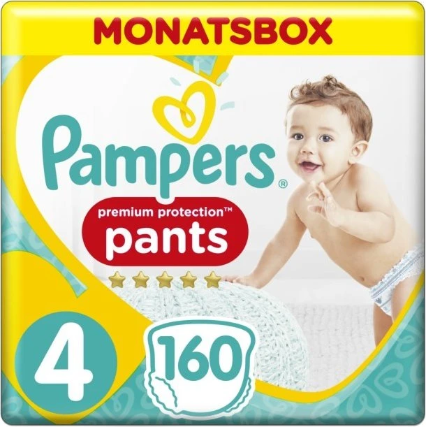 Pampers Premium Protection Pants Gr.4 Einwegwindel, 9-15kg