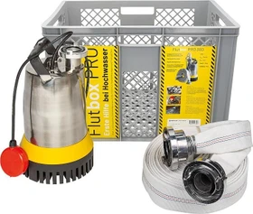 Jung Pumpen Pro 300 Flutbox Elektro-Schmutzwassertauchpumpe inkl. Zubehör