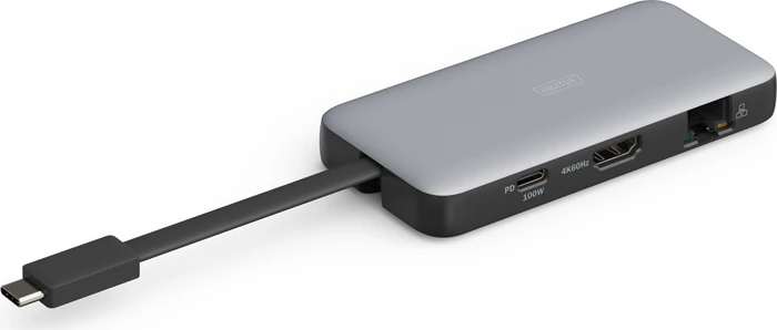 Digitus USB-C Travel Docking Station 7-Port , USB-C 3.0 [Stecker]