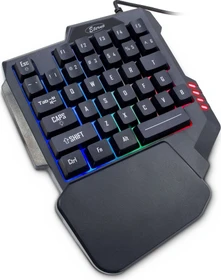 Inter-Tech Eterno KB-3035 RGB Gaming Keypad, schwarz, USB-A
