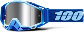 100% Racecraft+ Schutzbrille rodion/injected silver flash mirror lens