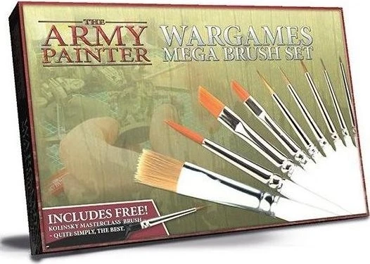 Army Painter Mega Brush Set Pinselset, 10-tlg. (ST5113P)