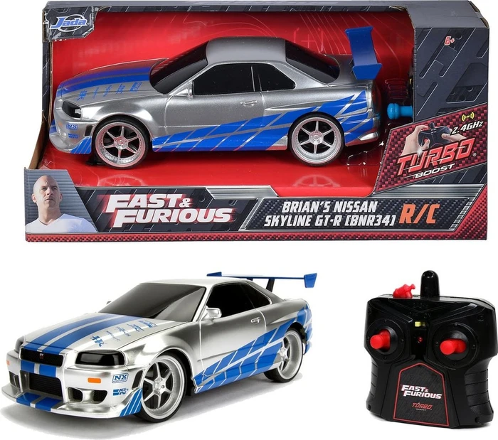 Jada Toys Fast & Furious - RC Nissan Skyline GTR 1:24