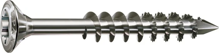 Spax Edelstahl rostfrei A2 T-STAR plus T20 Fassadenschraube, 4.5x60mm, 100 Stück