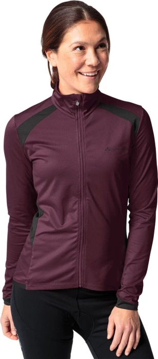 Vaude Posta Trikot langarm cassis (Damen)