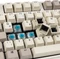 Ducky Origin Vintage, Retro grau, MX BLUE, USB, DE Vorschaubild