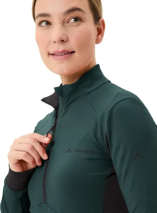 Vaude Kuro HZ Trikot langarm deep pond (Damen)