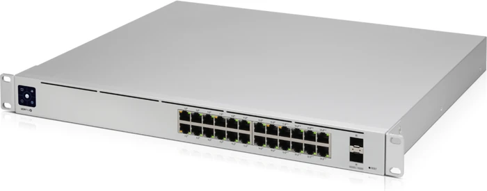 Ubiquiti UniFiSwitch Pro 24 Rackmount Gigabit Managed Switch, 24x RJ-45, 2x SFP+, 400W PoE++