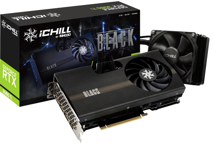 INNO3D GeForce RTX 3080 Ti iCHILL Black, 12GB GDDR6X, HDMI, 3x DP