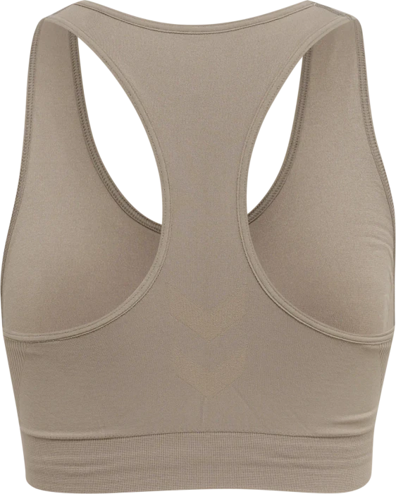 hummel Seamless Sports Top Funktionsshirt ärmellos driftwood (Damen)