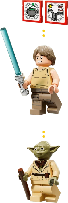 LEGO Star Wars SMART Play - Jedi-Training an Yodas Hütte