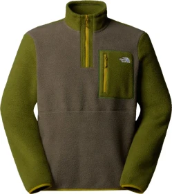 The North Face Yumiori Fleece 1/4 Zip Jacke new taupe green/woodland green/deep dijon (Herren)
