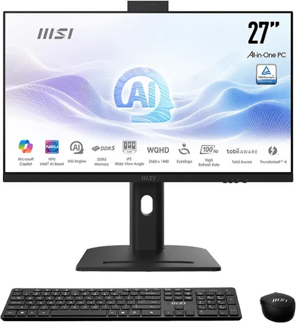 MSI Modern AM273QP AI 1UMG-221AT, schwarz, Core Ultra 7 155H, 32GB RAM, 1TB SSD