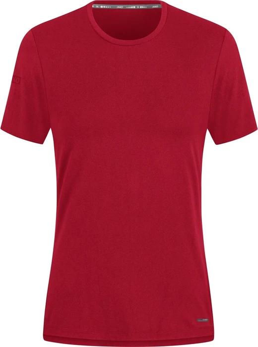 Jako Pro Casual T-Shirt kurzarm chili red (Damen)