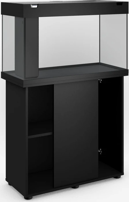Juwel Rio 125 LED Aquarium-Set mit Unterschrank, schwarz/schwarz, 125l