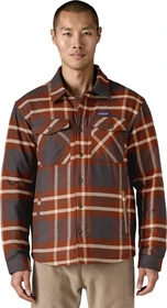 Patagonia Lightweight Insulated Fjord Flannel Hemd langarm ashore/ink black (Herren)