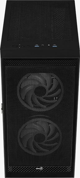 AeroCool Graphite, Lüfter LED RGB, Glasfenster