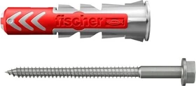 fischer DuoPower 10x50 S R K Schrauben/Dübel-Sortiment, 2 Stück