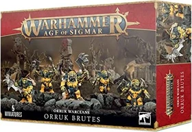 Games Workshop Warhammer Age of Sigmar - Orruk Warclans - Ironjawz Orruk Brutes