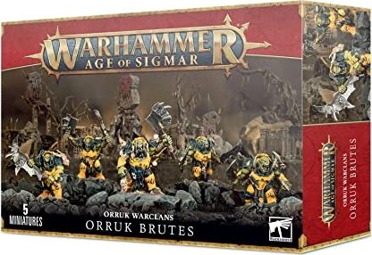 Games Workshop Warhammer Age of Sigmar - Orruk Warclans - Ironjawz Orruk Brutes