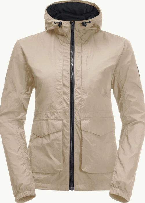 Jack Wolfskin Lightsome Wander Funktionsjacke white pepper (Damen)
