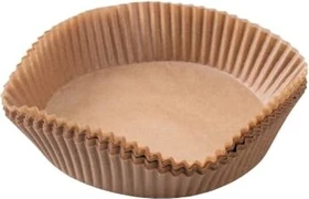 Fackelmann Backpapier für Heißluftfritteuse rund 16x16cm, 40 Stück