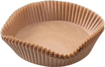 Fackelmann Backpapier für Heißluftfritteuse rund 16x16cm, 40 Stück