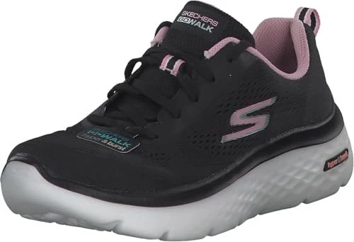 Skechers Go Walk Hyper Burst schwarz/rosa (Damen)
