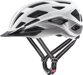 UVEX City I-VO 2 Helm weiß/silber matt