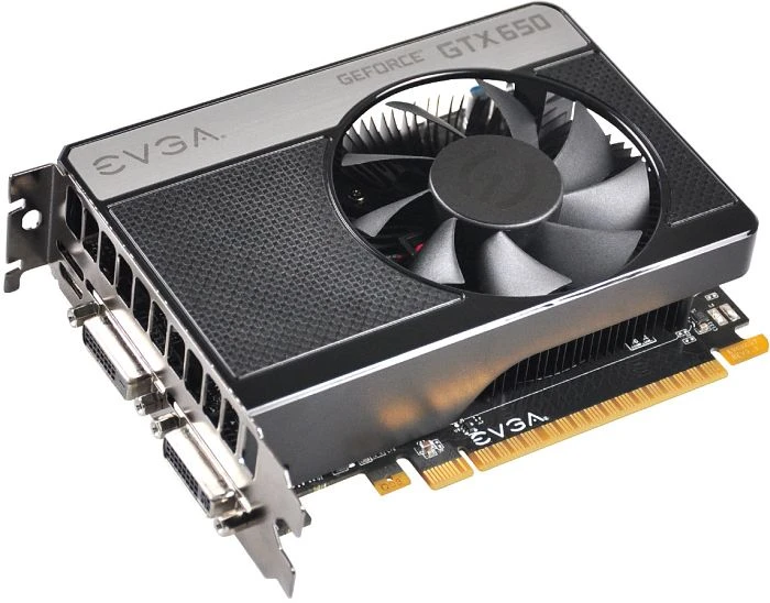 EVGA GeForce GTX 650 Superclocked, 2GB GDDR5, 2x DVI, Mini HDMI