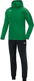 Jako Polyester Classico mit Kapuze Trainingsanzug sportgrün