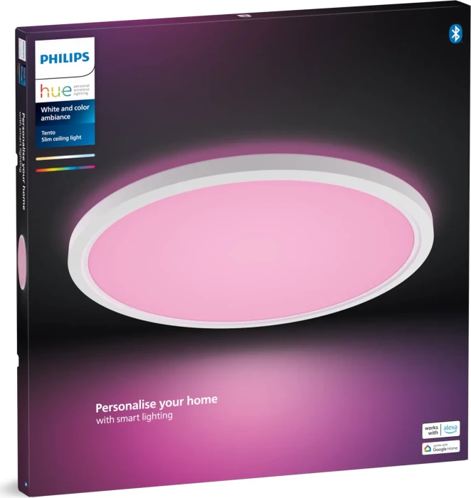 Philips Hue White and Color Ambiance Tento LED-Panel rund 54.2cm weiß