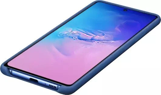 Samsung Silicone Cover für Galaxy S10 Lite blau