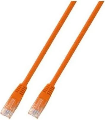 EFB Elektronik PVC CCA Patchkabel, Cat5e, U/UTP, RJ-45/RJ-45, 0.5m, orange