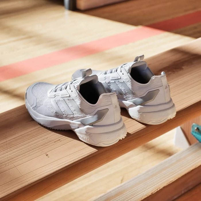 adidas Crazyflight 5 cloud white/silver metallic/dash grey (Damen)