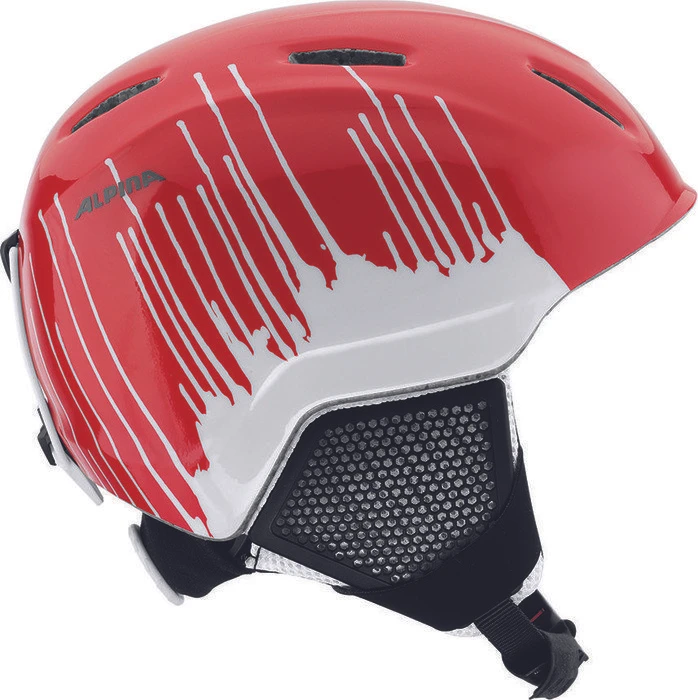 Alpina Carat LX Helm red splash (Junior)