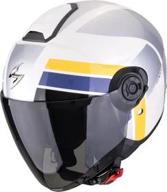 Scorpion EXO-City II Blur weiß/silber/gelb/blau