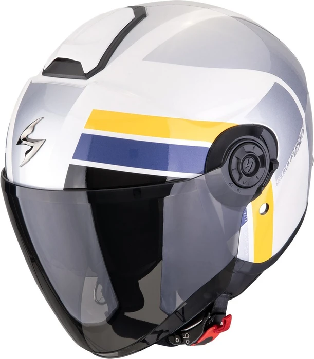 Scorpion EXO-City II Blur weiß/silber/gelb/blau