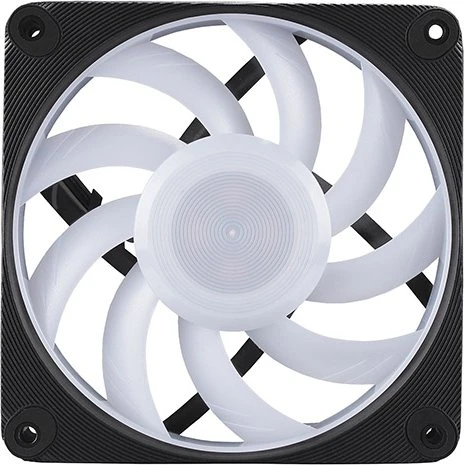 In Win A3, schwarz, Glasfenster