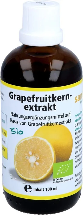 Sanitas Grapefruit Kern Extrakt Bio Lösung, 100ml