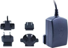 Raspberry Pi 3 B Official Power Supply, 5.1V/2.5A, schwarz